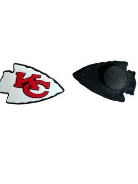 Kansas City Chiefs Logo Shoe Charm - fits crocs NWT